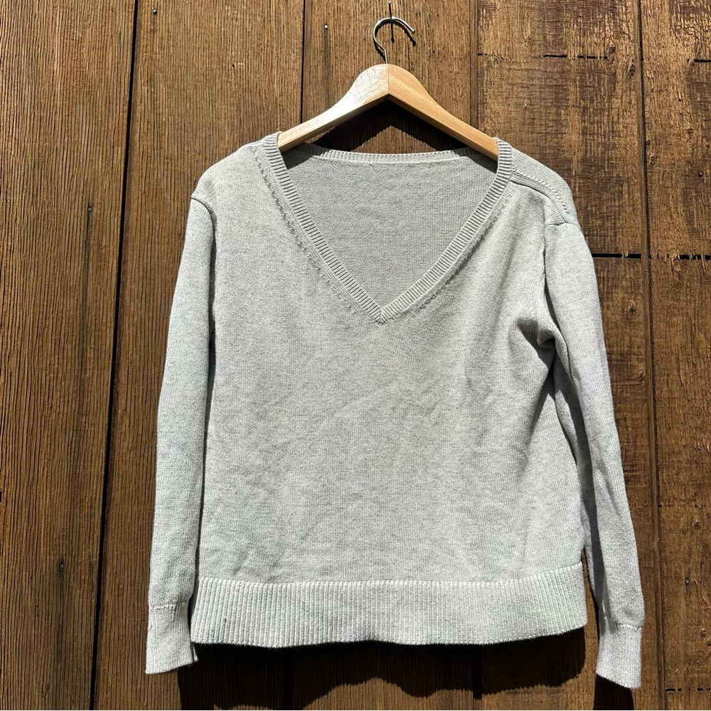 Everlane cashmere v neck sweater